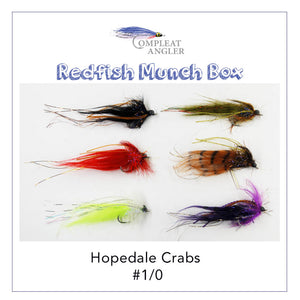 The Compleat Angler Redfish "Munch Box"  Fly Collection