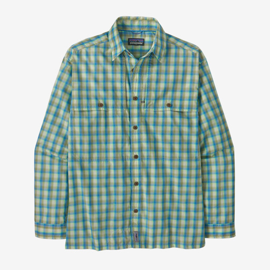 Patagonia Men&#39;s Long-Sleeved Island Hopper Shirt