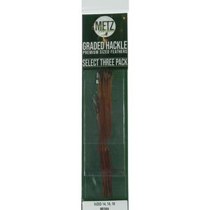 Metz Hackle Select 3 Pack