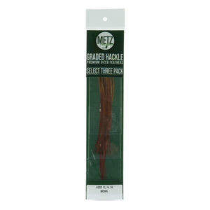 Metz Hackle Select 3 Pack