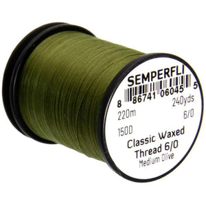 Semperfli Classic Waxed Thread 6/0