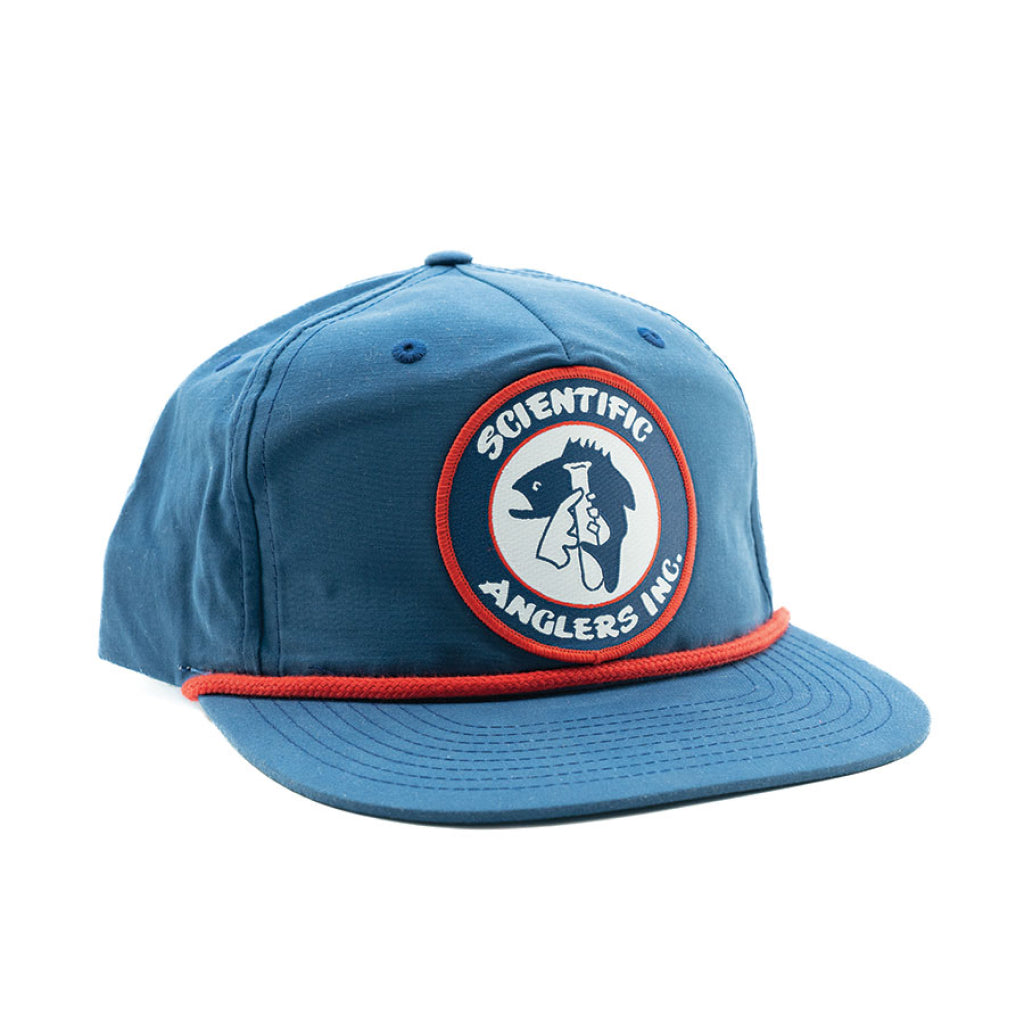 Royal Blue Snapback Fishing Hat - Bass Online Fishing Apperal