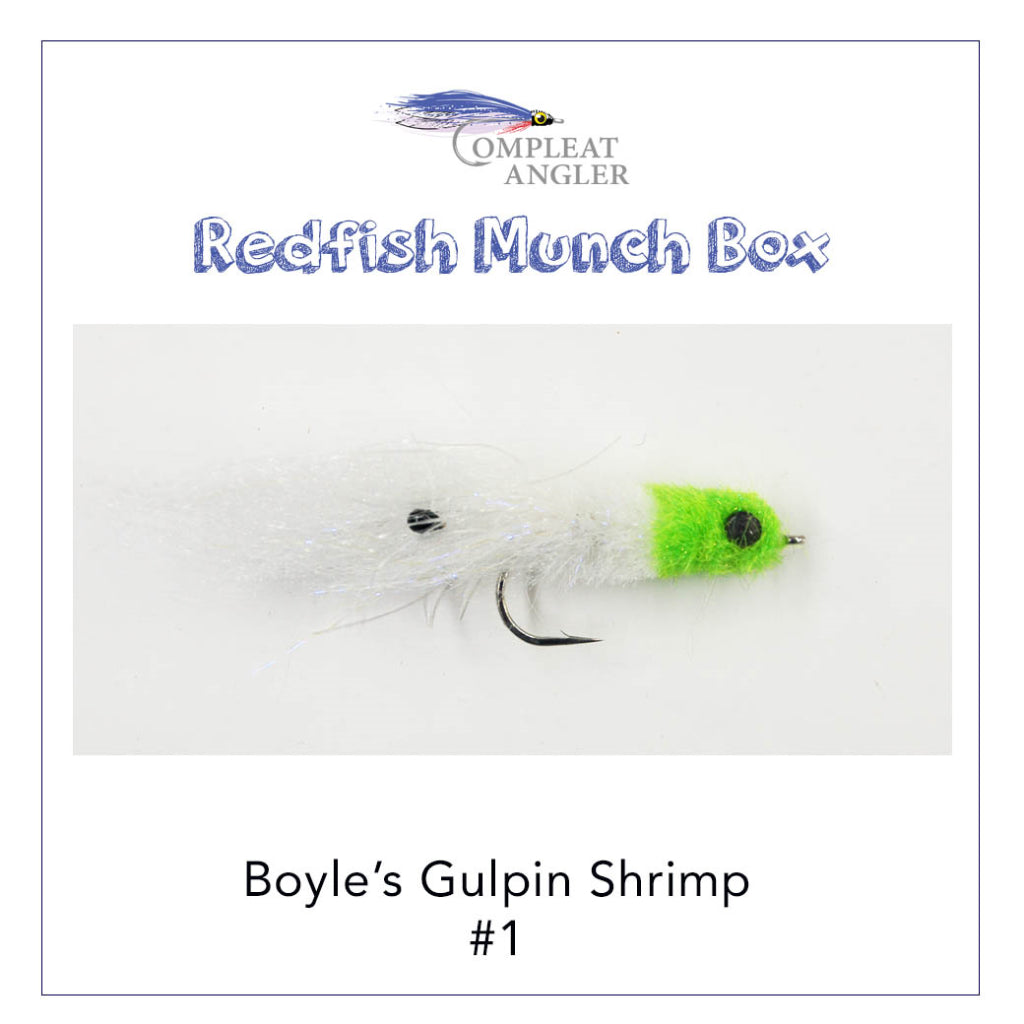 The Compleat Angler Redfish &quot;Munch Box&quot;  Fly Collection