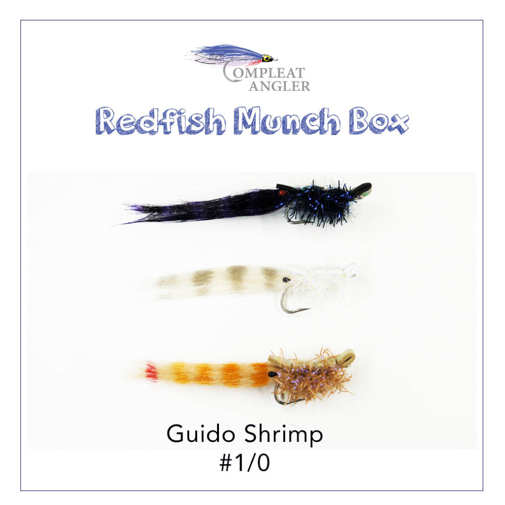 The Compleat Angler Redfish &quot;Munch Box&quot;  Fly Collection