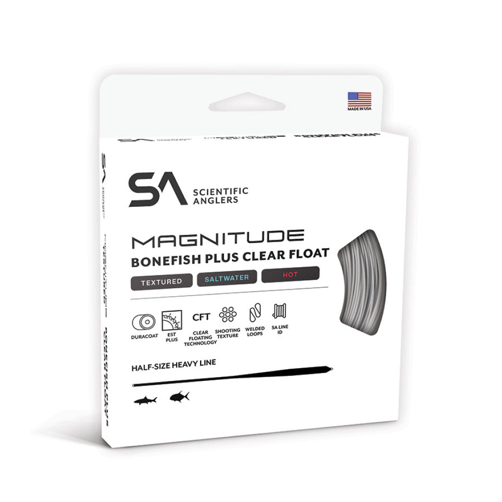 Scientific Anglers Magnitude Textured 10&#39; Clear Tip Bonefish Plus Fly Line