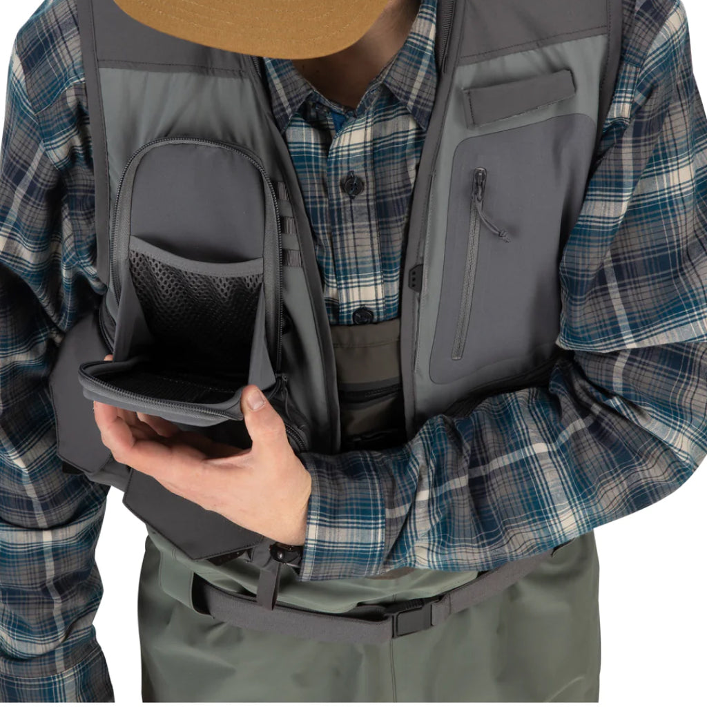 Fishing Vest Fly Fishing Vest with Pockets Men's Mesh Quick-Dry