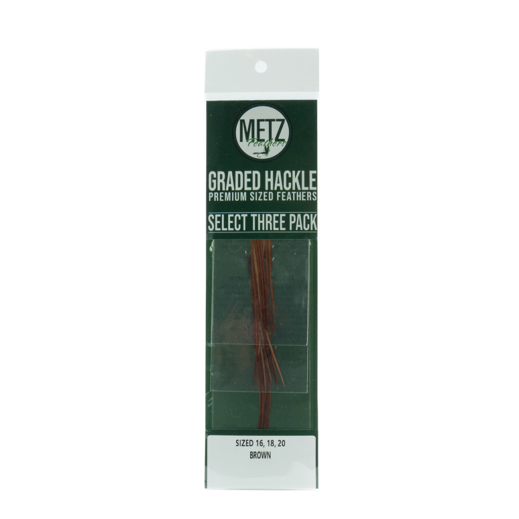 Metz Hackle Select 3 Pack