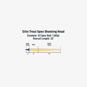 Rio Elite Trout Spey Shooting Head