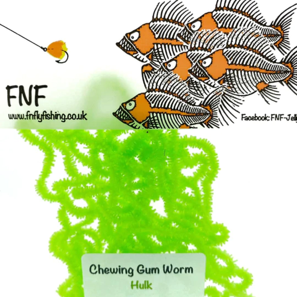 Nature&#39;s Spirit FNF Chewing Gum Worm 3mm