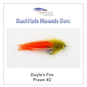 The Compleat Angler Redfish "Munch Box"  Fly Collection