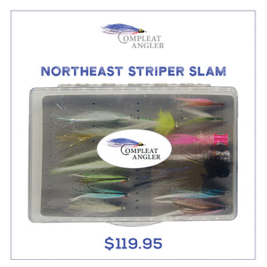 Compleat Angler "Northeast Striper Slam" Saltwater Fly Collection