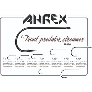Ahrex TP610 Trout Predator Streamer Hook
