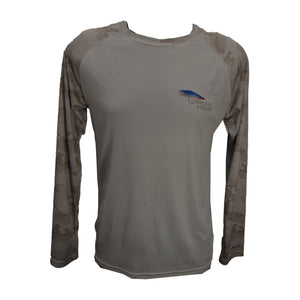 Compleat Angler Sun Tech Camo Crew