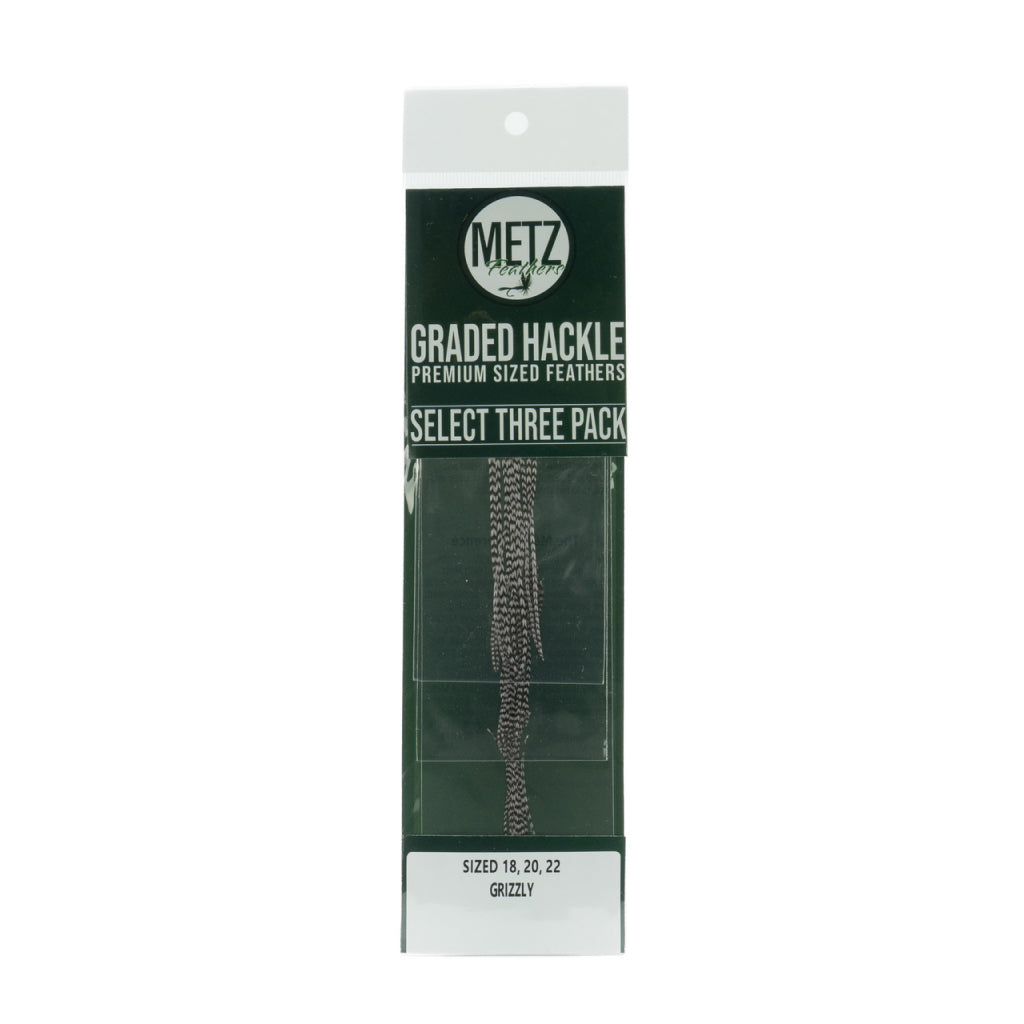Metz Hackle Select 3 Pack