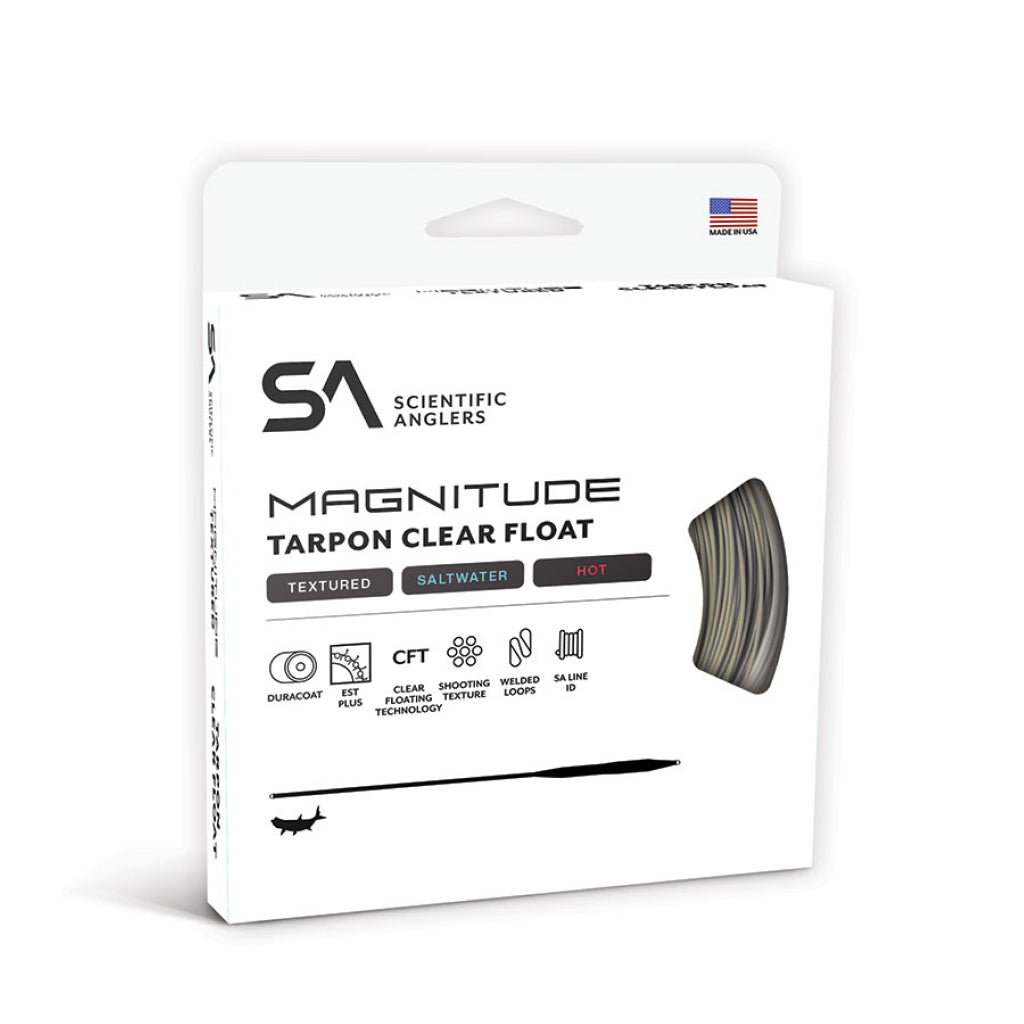 Scientific Anglers Magnitude Textured 12&#39; Clear Tip Tarpon Fly Line