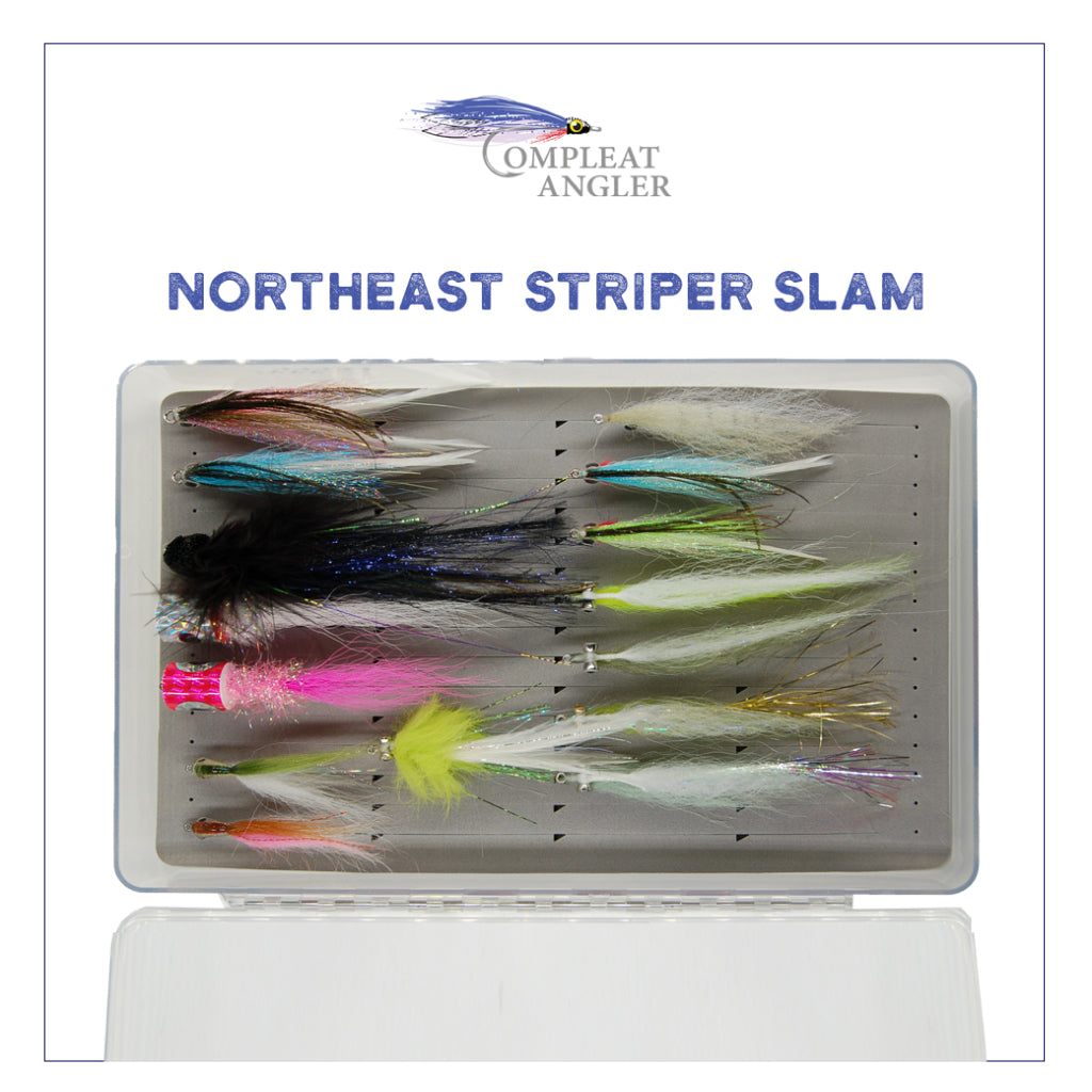 Compleat Angler Northeast Striper Slam Saltwater Fly Collection