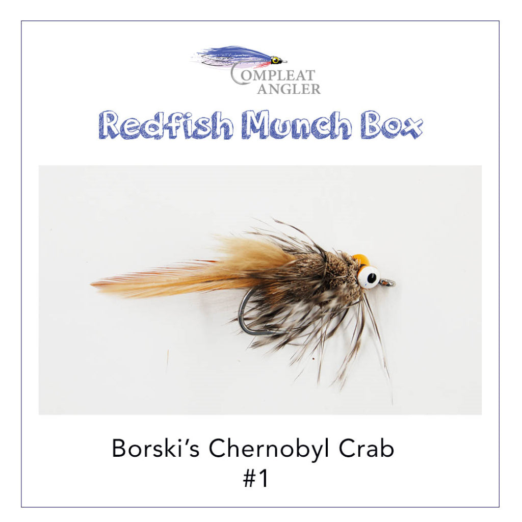 The Compleat Angler Redfish &quot;Munch Box&quot;  Fly Collection