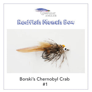 The Compleat Angler Redfish "Munch Box"  Fly Collection