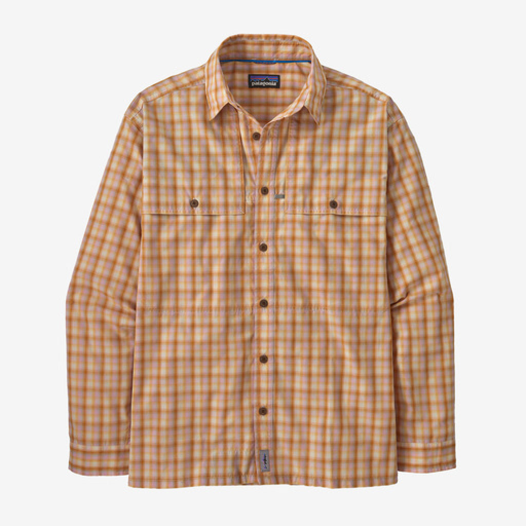 Patagonia Men&#39;s Long-Sleeved Island Hopper Shirt