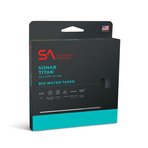 Scientific Anglers Sonar Titan Big Water Taper Max Sink Fly Line