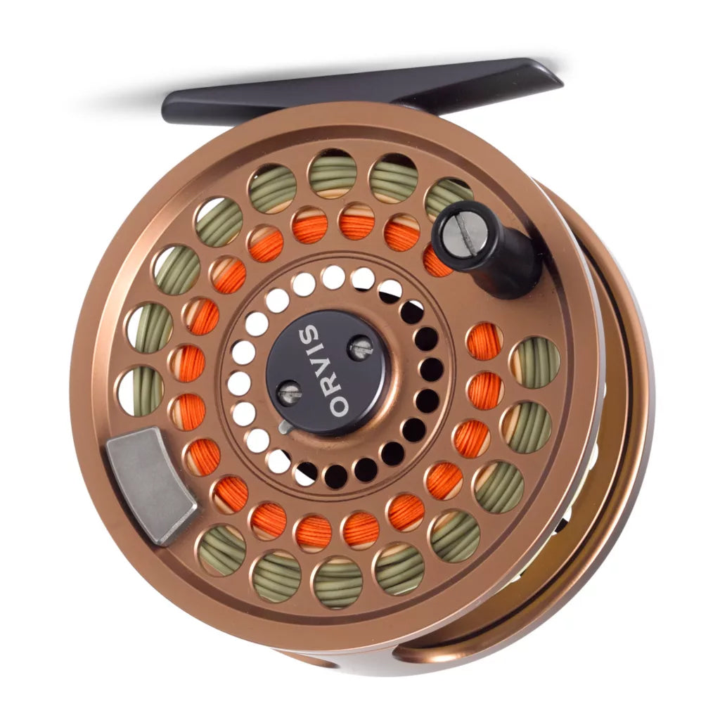 click and pawl drag fly reel Orvis Battenkill Click Reel (II, Bronze)