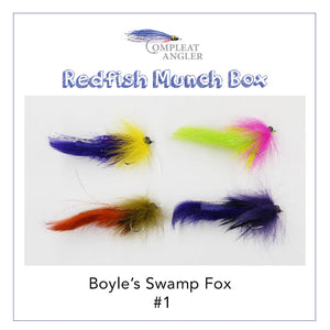 The Compleat Angler Redfish "Munch Box"  Fly Collection