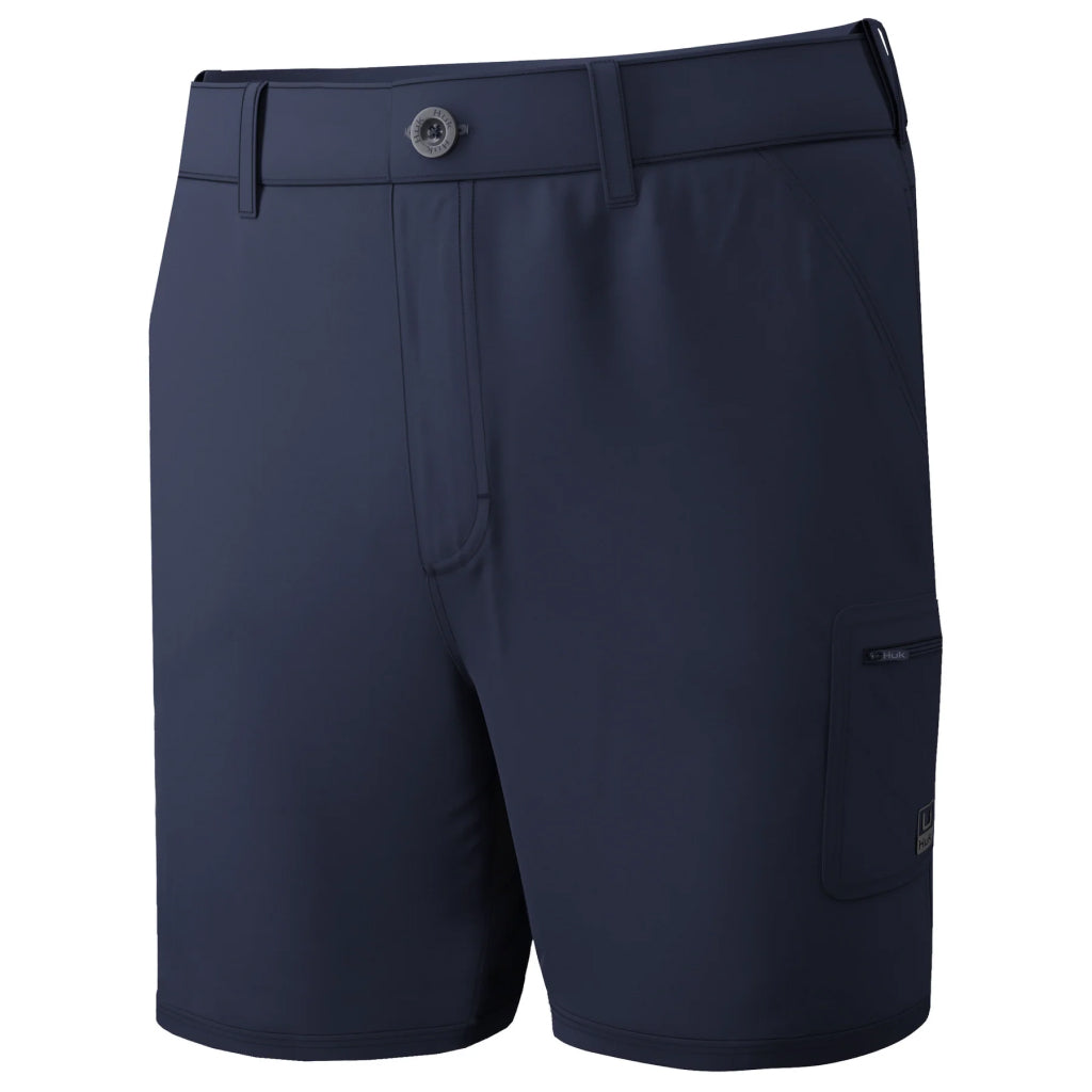 HUK Next Level 7in Charcoal Gray Short H2000040-010