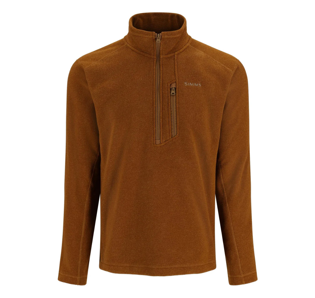 Simms Men&#39;s Rivershed Half-Zip Fleece