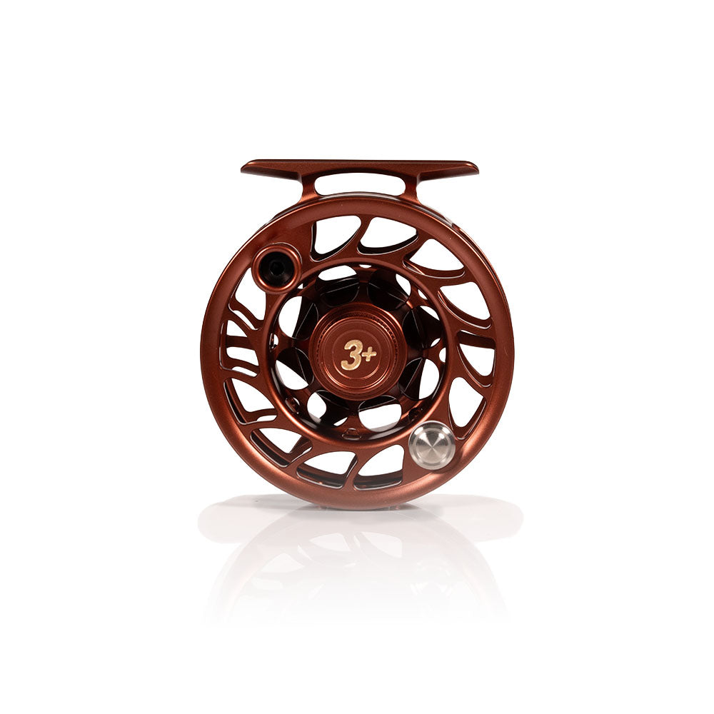 Hatch Custom Rust Iconic Large Arbor Fly Reel 7 Plus
