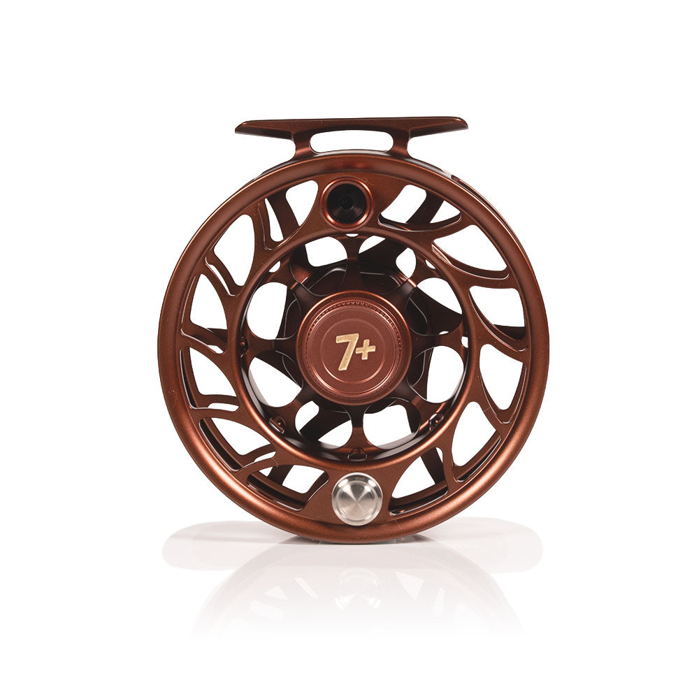 Custom Hatch Iconic Fly Reel - Rust