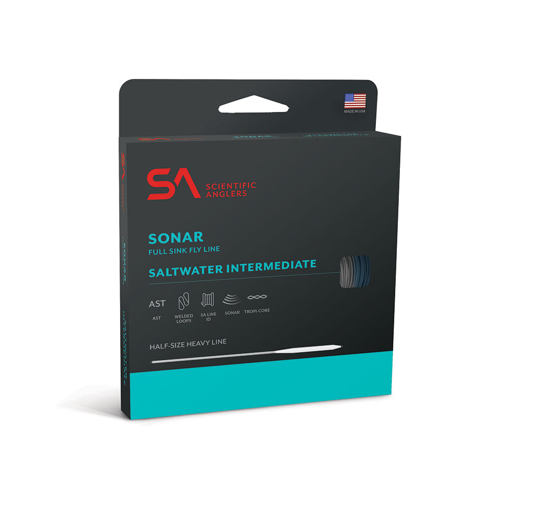 Scientific Anglers Sonar Saltwater Intermediate Full Clear Fly Line