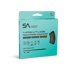 Scientific Anglers Magnitude Smooth Trout Expert 10' Clear Tip Floating Fly Line