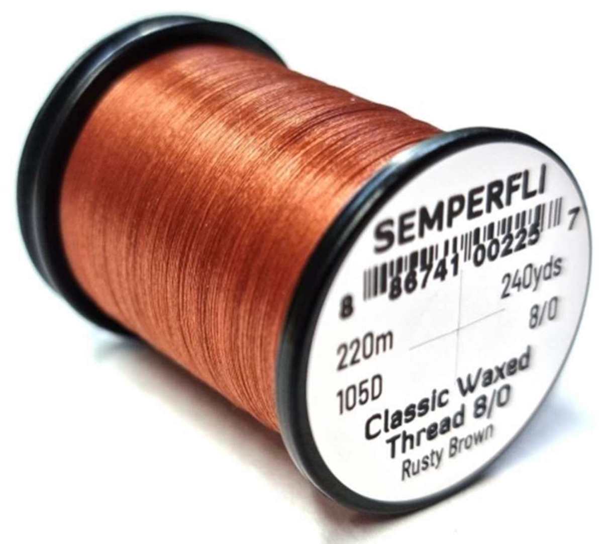 Semperfli Classic Waxed Thread 8/0 240yds