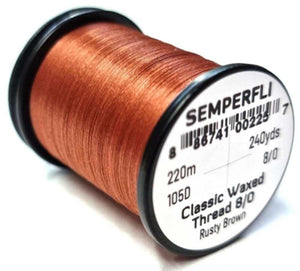 Semperfli Classic Waxed Thread 8/0 240yds