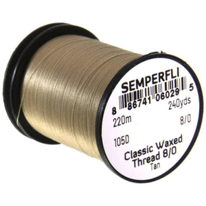 Semperfli Classic Waxed Thread 8/0 240yds