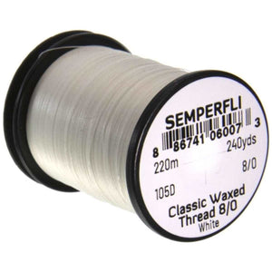 Semperfli Classic Waxed Thread 8/0 240yds