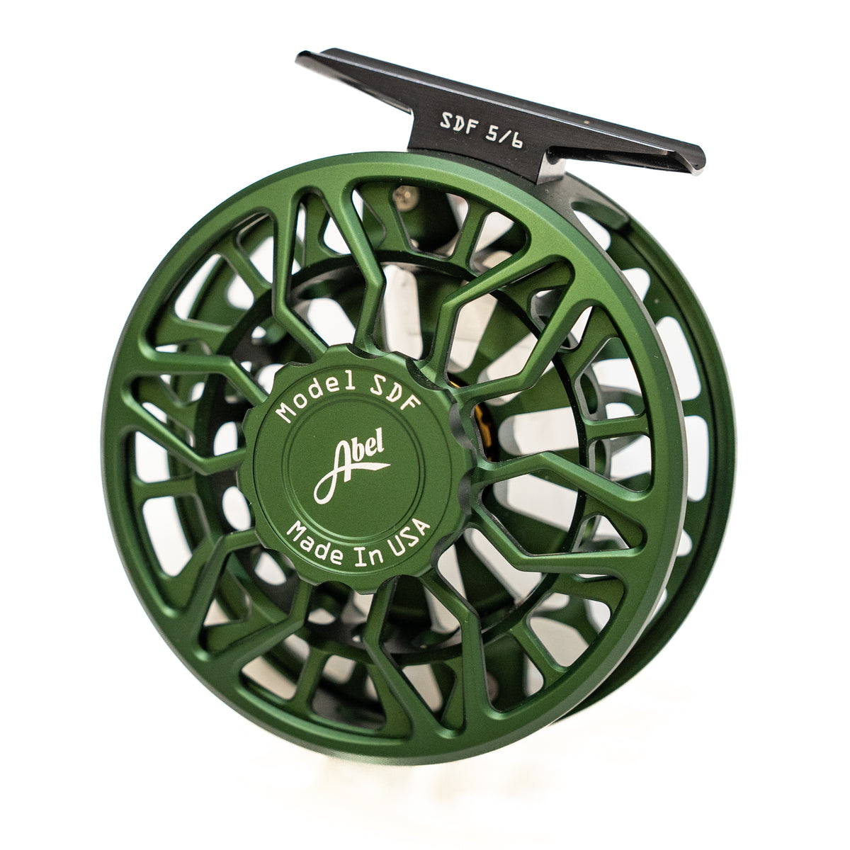 Abel SDF 5/6 Custom Fly Reel - Satin Deep Green
