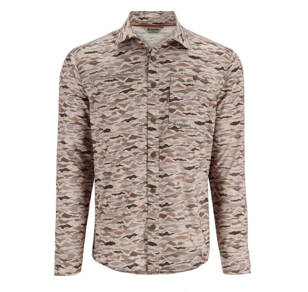 Simms Men&#39;s Challenger Long-Sleeved Shirt
