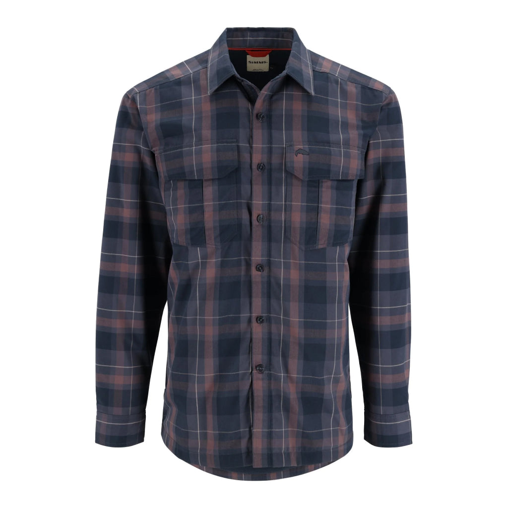 Simms Men&#39;s Coldweather Long Sleeve Flannel Shirt