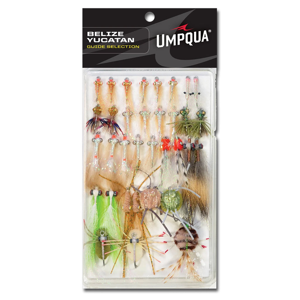 Umpqua Belize/Yucatan 34 Fly Guide Selection