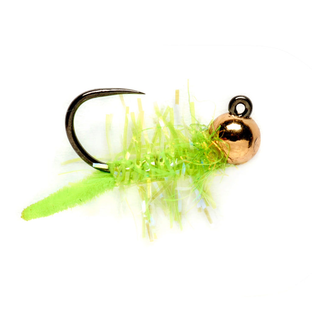 Fulling Mill UV Green Weenie Jig Barbless