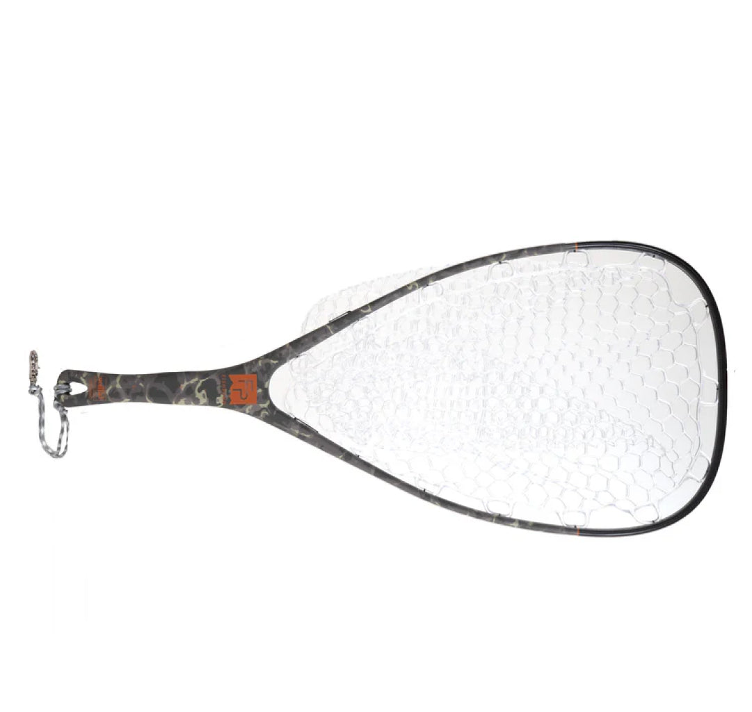 compact fly fishing net Fishpond Nomad Yampa Hand Net - River Armor
