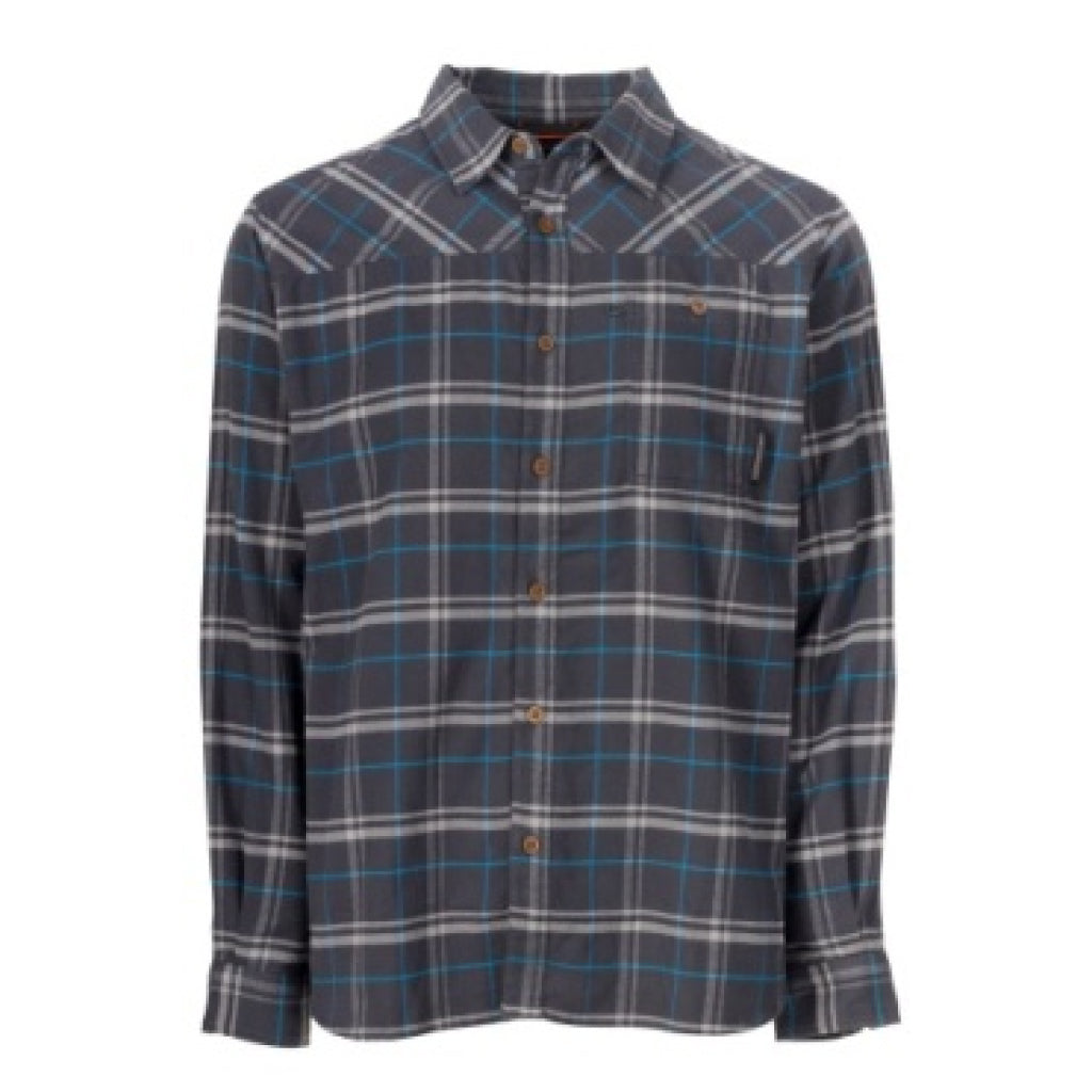 Grunden Steelhead Flannel - Medium Anchor Plaid