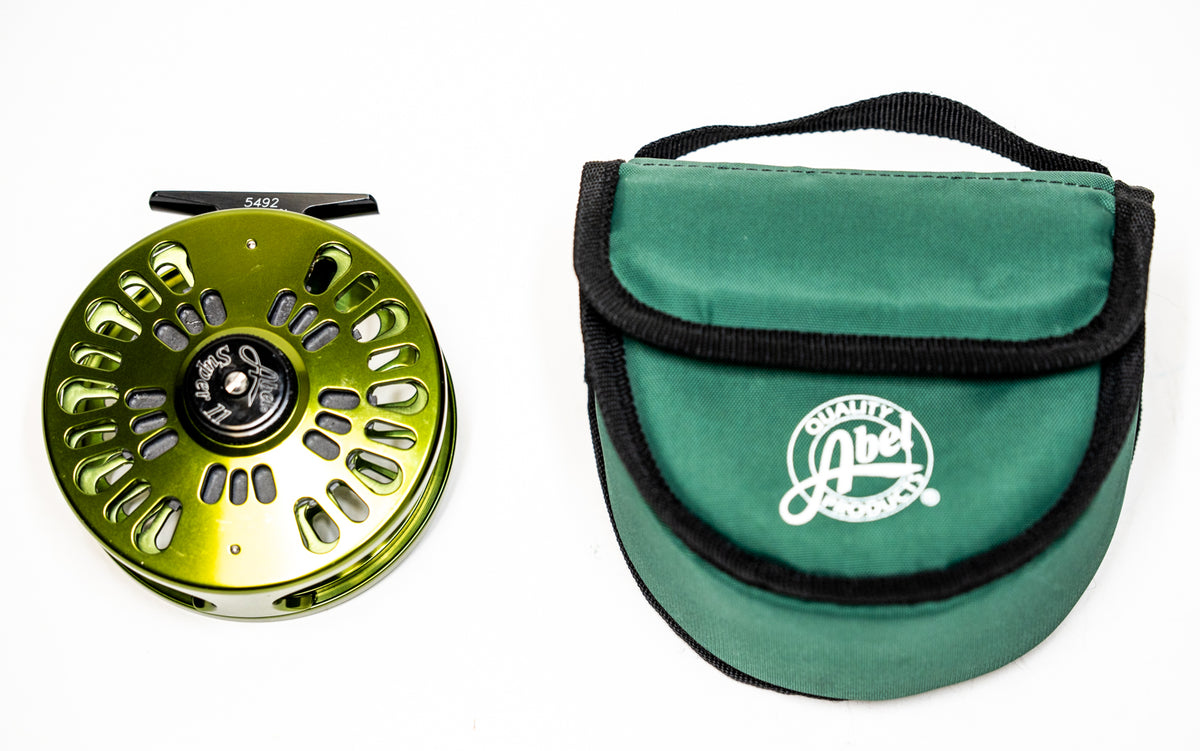 Abel Super 11 Fly Reel Olive Green