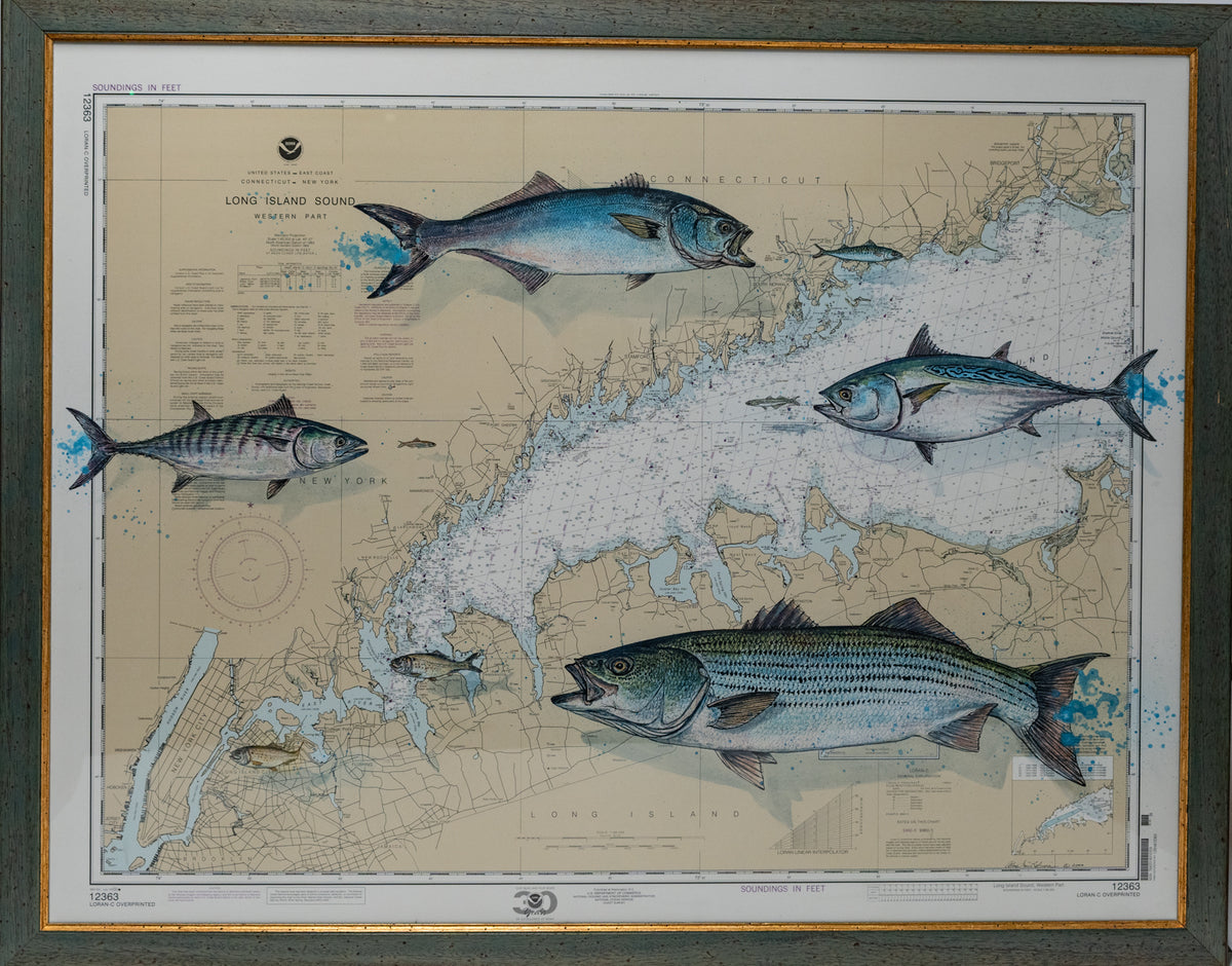 Alan James Robinson Original Water Color- Western Long Island Sound