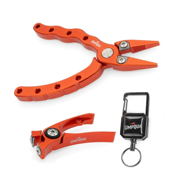 Umpqua Riverrun Combo Retractor/Nipper/Plier