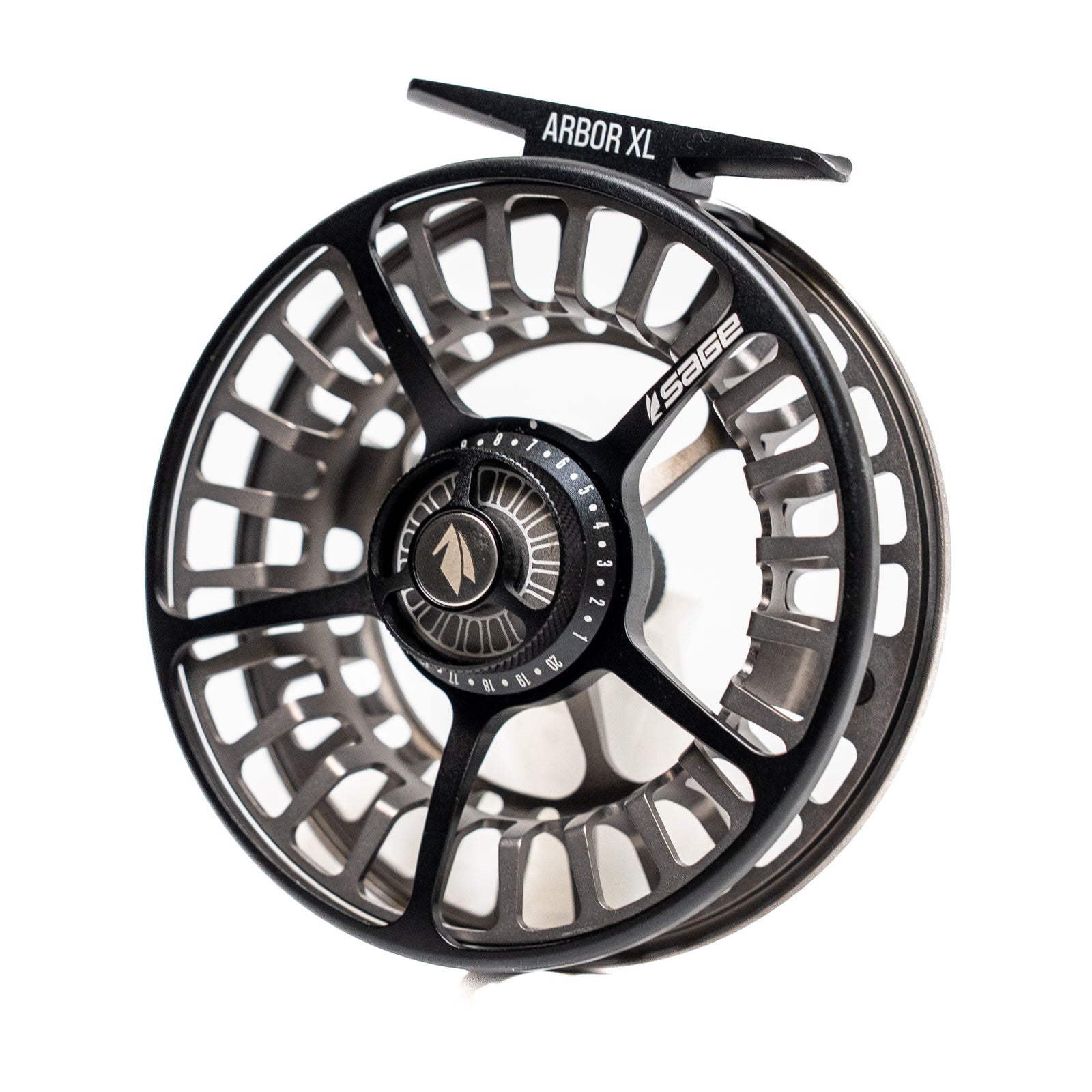 cayadutta super large arbor fly reel black Sage Arbor XL Fly Reel 6/7/8 / Slate