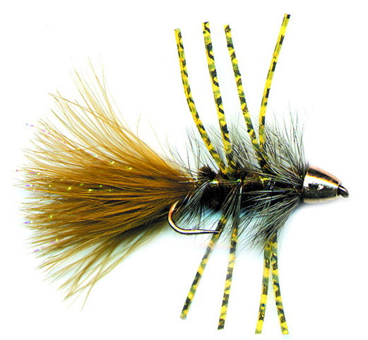 Conehead Rubber Leg Krystal Bugger