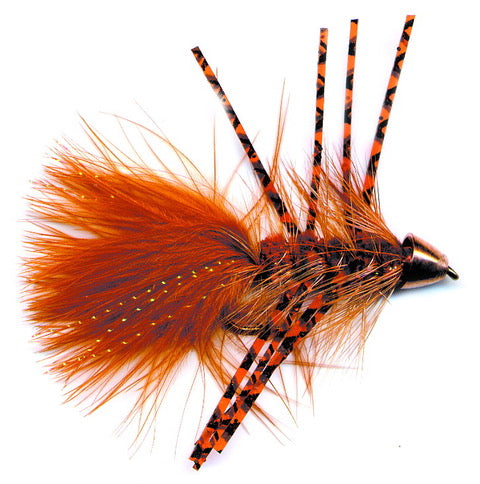 Conehead Rubber Leg Krystal Bugger