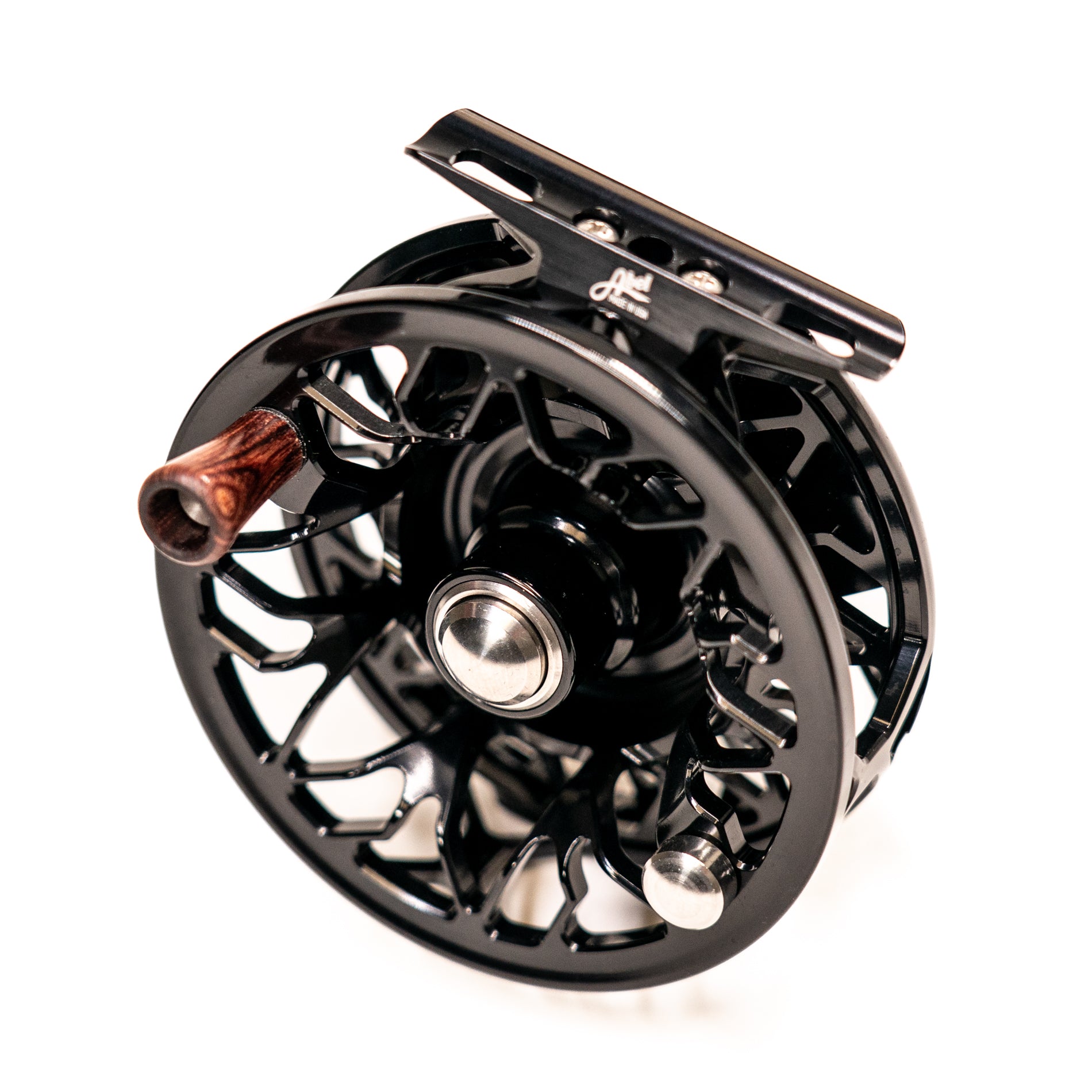 complete angler fly reels Abel Rove Fly Reel - Basic Black - Basic Black Knob